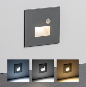 LED schodiskové svietidlo s pohybovým senzorom LED/1,5W/230V 3000/4000/6000K strieborné