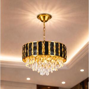 Brilagi - Luster na reťazi CRISTAL 5xE14/40W/230V priemer 38 cm