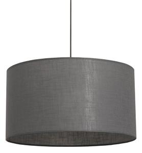 Luster na lane ALBA 1xE27/15W/230V priemer 40 cm sivý