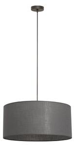 Luster na lane ALBA 1xE27/15W/230V priemer 40 cm sivý