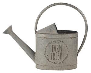 Dekoratívne sivá retro kanva Fresh farm - 45 * 16 * 33 cm