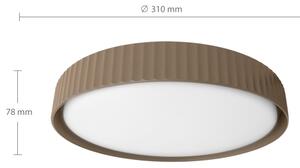 Brilagi - LED stropné svietidlo LUCIA LED/24W/230V pr. 31 cm hnedá