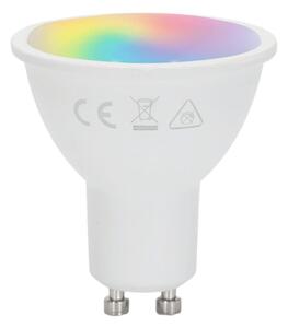 Aigostar - LED RGBW stmievateľná žiarovka GU10/4,8W/230V 3000K + diaľkový ovládač