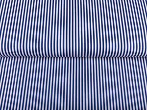 Biante Detské bavlnené posteľné obliečky do postieľky Sandra SA-364 Modro-biele pásiky Do postieľky 90x130 a 40x60 cm
