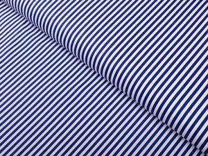 Biante Bavlnená obliečka na vankúš Sandra SA-364 Modro-biele pásiky 30 x 50 cm