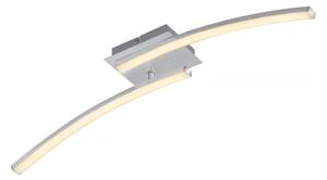 LED Stropné svietidlo 2xLED/6W/230V 3000K matný chróm