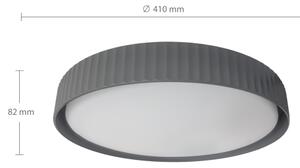Brilagi - LED stmievateľné stropné svietidlo LUCIA LED/48W/230V pr. 41 cm sivé+DO