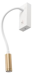 Kanlux 32518 - LED flexibilná lampička TONIL LED/3,3W/230V biela/zlatá