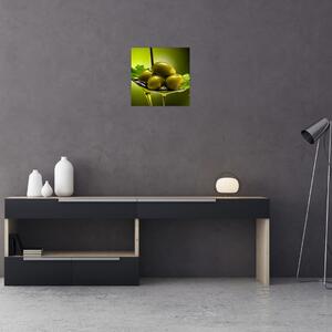 Obrazy do kuchyne - olivy (Obraz 30x30cm)