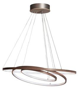 ByRydens 4202250-6003-LED Luster na lanku TRIONE LED/45W/230V hnedá pr. 80 cm