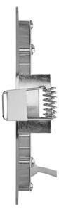 LED podhľadové svietidlo NEXXO LED/7W/230V 3000/3500/4000K strieborné pr. 12 cm