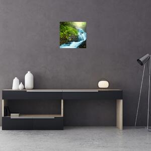 Horská riečka - moderný obraz (Obraz 30x30cm)