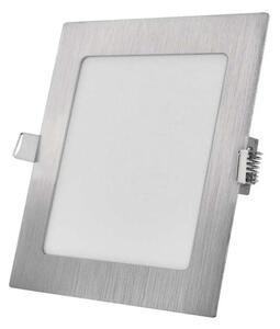 LED Podhľadové svietidlo NEXXO LED/12,5W/230V 3000/3500/4000K strieborné 17x17 cm