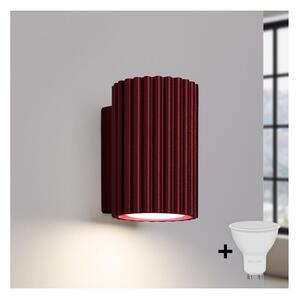 Brilagi - LED nástenné svietidlo CRESTO 1xGU10/10W/230V 10 cm bordové