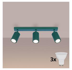 Brilagi - LED bodové svietidlo CRESTO 3xGU10/10W/230V tyrkysová