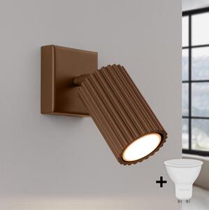 Brilagi - LED nástenné bodové svietidlo CRESTO 1xGU10/10W/230V hnedé