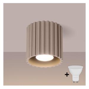 Brilagi - LED bodové svietidlo SFERA 1xGU10/10W/230V priemer 10 cm taupe
