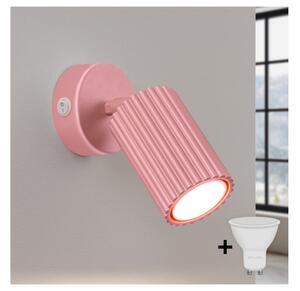 Brilagi - LED nástenné bodové svietidlo CRESTO 1xGU10/10W/230V ružová