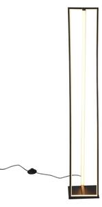 Trio - stmievateľná LED stojacia lampa EDGE LED/26W/230V 2300/3000/4000K čierna