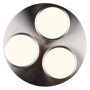 Trio - LED stmievateľné stropné svietidlo FRANKLIN 3xLED/8,5W/230V pr. 35 cm chróm