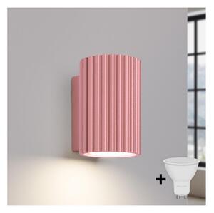 Brilagi - LED nástenné svietidlo CRESTO 1xGU10/10W/230V 10 cm ružové