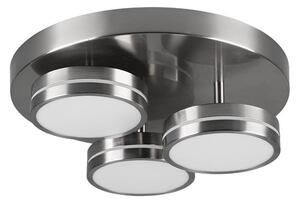 Trio - LED stmievateľné stropné svietidlo FRANKLIN 3xLED/8,5W/230V pr. 35 cm chróm