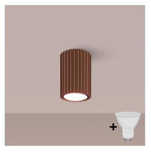 Brilagi - LED bodové svietidlo CRESTO 1xGU10/10W/230V 10 cm hnedá