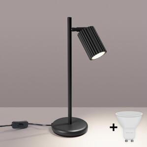 Brilagi - LED stolná lampa CRESTO 1xGU10/10W/230V čierna