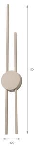 LED nástenné svietidlo LANA LED/15W/230V 4000K béžové