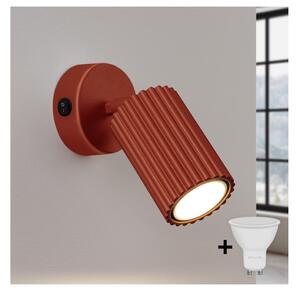 Brilagi - LED nástenné bodové svietidlo CRESTO 1xGU10/10W/230V červené