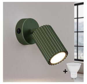 Brilagi - LED nástenné bodové svietidlo CRESTO 1xGU10/10W/230V zelené