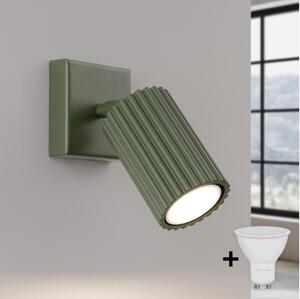 Brilagi - LED nástenné bodové svietidlo CRESTO 1xGU10/10W/230V zelené