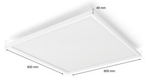 Philips - Stlmiteľné LED stropné svietidlo Hue AURELLE LED/39W/230V 60x60 cm biele