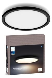 Philips - LED stmievateľné stropné svietidlo Hue AURELLE LED/21W/230V priemer 39,5 cm čierne