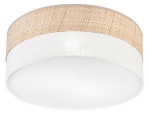 Stropné svietidlo SIRJA DOUBLE BOHO 2xE14/15W/230V, priemer 35 cm, béžové/krémové