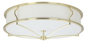 Open Design OR84443 - Stropné svietidlo STESSO 6xE27/12W/230V priemer 85 cm mosadz/biela