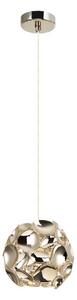 Open Design OR80193 - Závesný luster na lanku CARERA 1xG9/7W/230V pr. 15 cm ružové zlato
