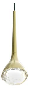 Open Design OR86171 - LED luster na lanku CRIMA LED/7W/230V mosadz