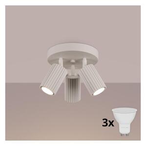 Brilagi - LED bodové svietidlo CRESTO 3xGU10/10W/230V krémové
