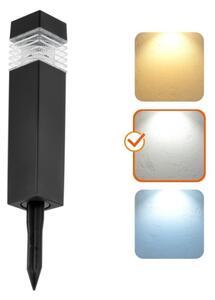 LED solárna lampa AURORA LED/1xAAA 4000K IP44 100 mAh