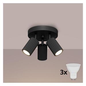 Brilagi - LED bodové svietidlo CRESTO 3xGU10/10W/230V čierne