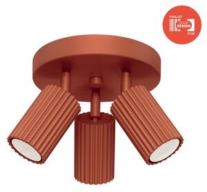 Brilagi - LED bodové svietidlo CRESTO 3xGU10/10W/230V červené