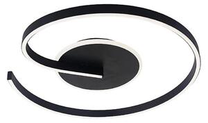 LED stropné svietidlo LORENZO LED/22W/230V pr. 50 cm čierne