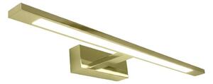 LED osvetlenie zrkadla do kúpeľne KLIMT, 12 W, 230 V, 3000/4000/6000 K, 60 cm, IP44, zlaté