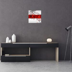 Abstraktný obraz do bytu (Obraz 30x30cm)