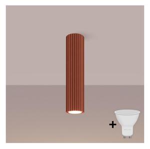 Brilagi - LED bodové svietidlo CRESTO 1xGU10/10W/230V 30 cm červené