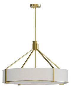 Open Design OR85662 - Luster na tyči DORETTO 6xE27/15W/230V pr. 70 cm zlatá/biela