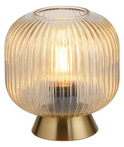 Schöner Wohnen 13573-27 - Stolná lampa NAMI 1xE27/25W/230V zlatá/béžová