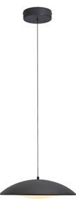 Schöner Wohnen 14606-18-LED stmievateľný závesný luster na lanku LENTE LED/17W/230V pr. 40 cm čierna