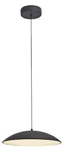 Schöner Wohnen 14606-18-LED stmievateľný závesný luster na lanku LENTE LED/17W/230V pr. 40 cm čierna